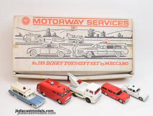 Dinky toys 299 Motorway Service gift set Virtually Mint/Boxed