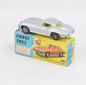 Corgi toys 310 Corvette Stingray Virtually Mint/Boxed "Ribble Valley Collection"