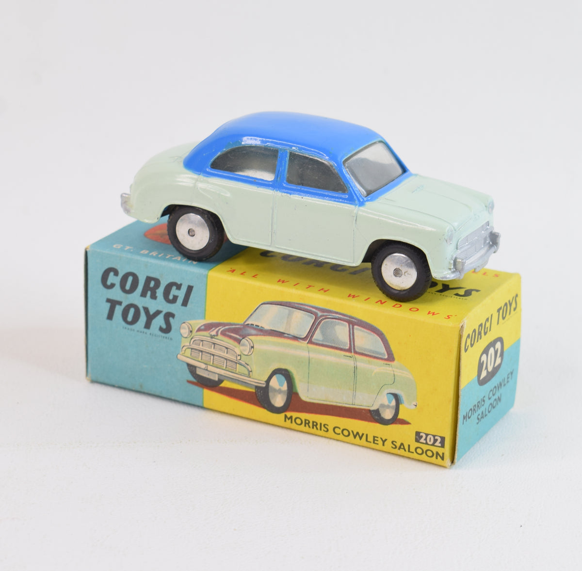 Corgi Toys 202 Morris Cowley Virtually Mint/Nice box