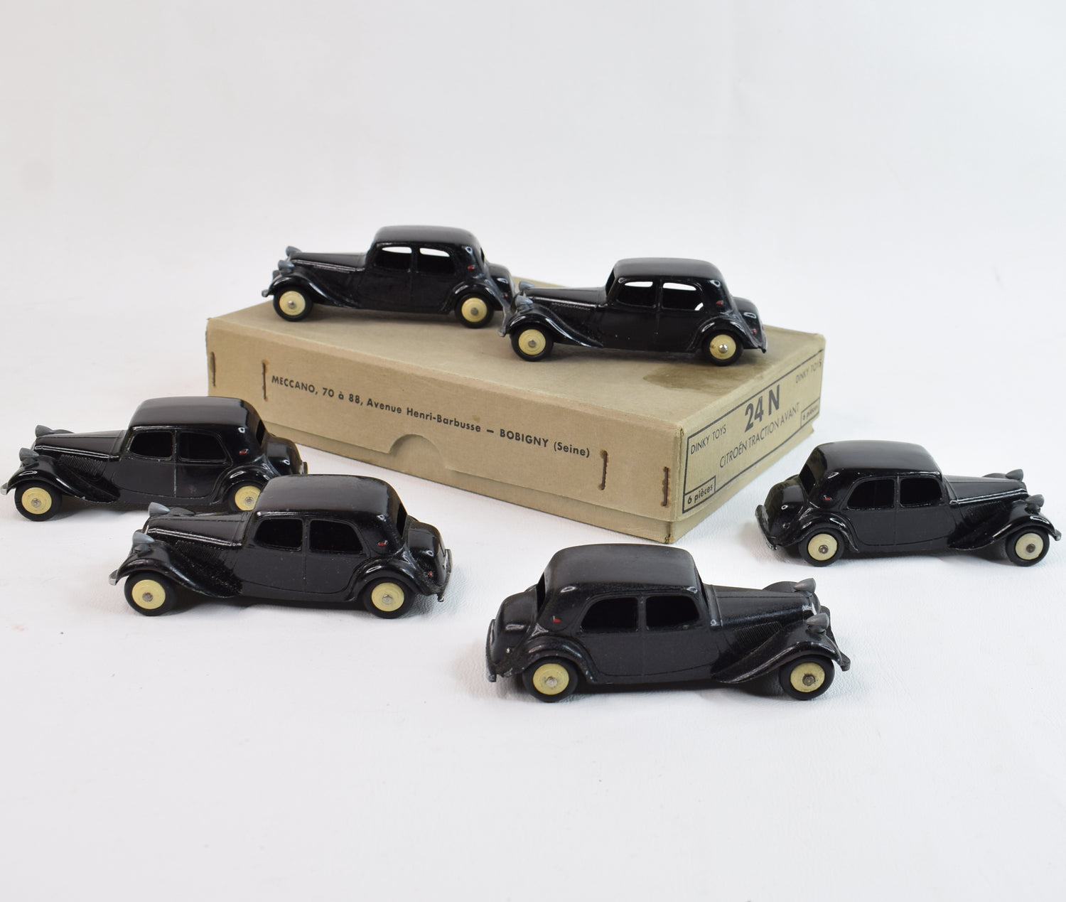 French Dinky 24N Citroen 11BL Virtually Mint/Trade pack of 6