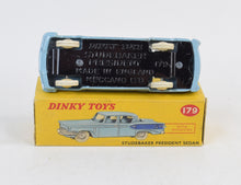 Dinky Toys 179 Studebaker President Virtually Mint/Nice box