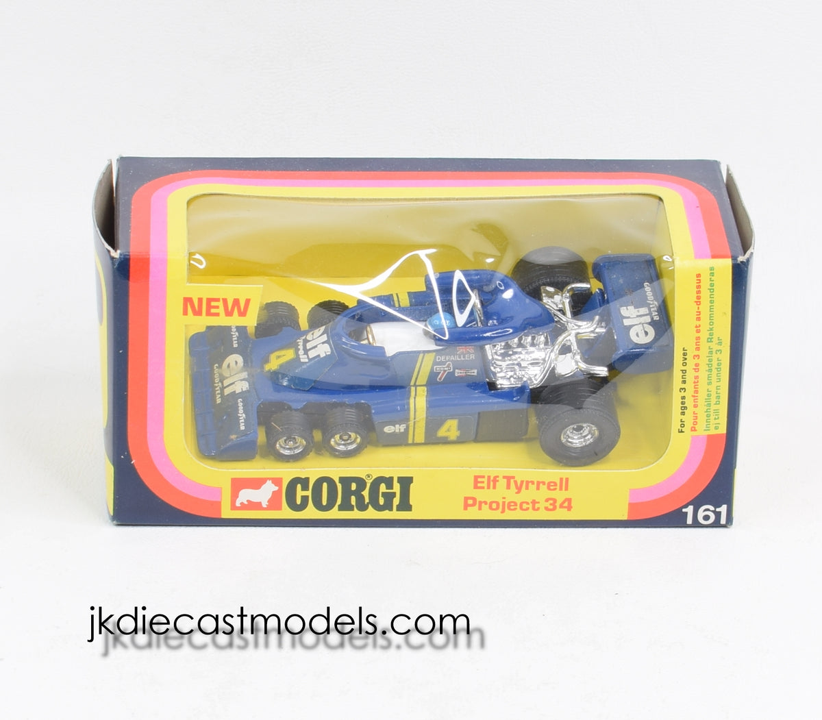 Corgi toys 161 Elf Tyrrell Virtually Mint/Lovely box