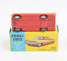 Corgi Toys 480 Chevrolet Taxi Cab Virtually Mint/Nice box