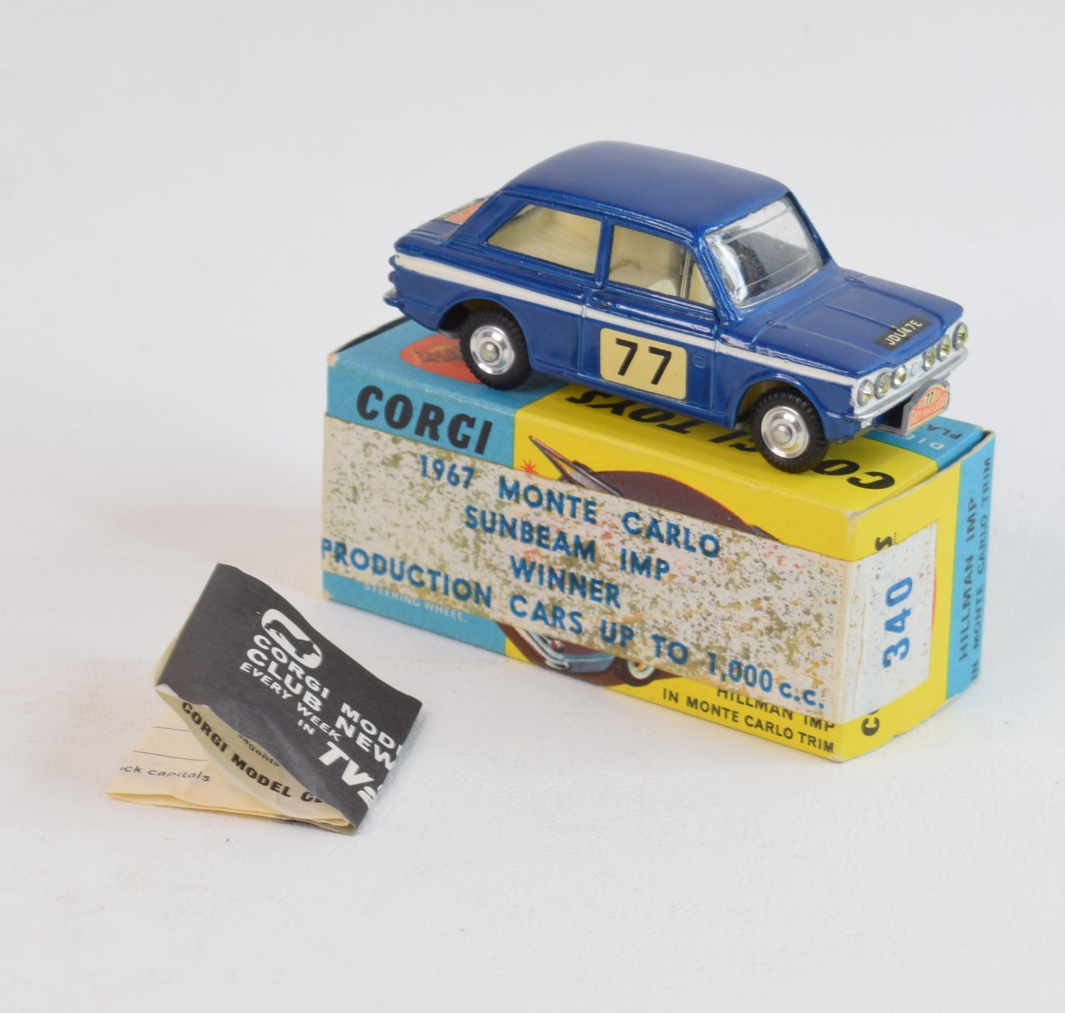 Corgi toys 340 Hillman Imp Virtually Mint/Nice box