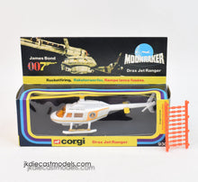 Corgi toys 930 Drax Jet Ranger Helicopter Mint/Lovely box