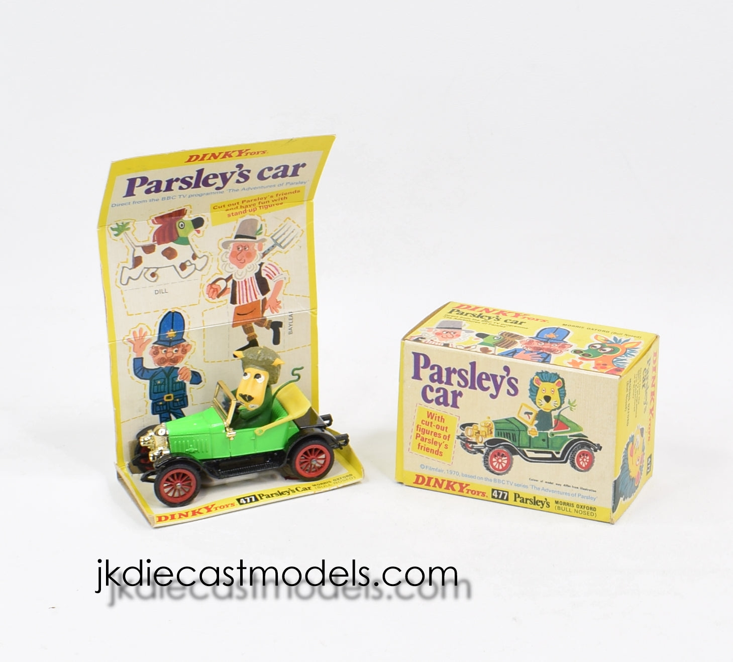 ミニカー DINKY No.477 Parsley's Car Dinky toys 477 Parsley's Car Virtually Mint/Boxed 'BGS