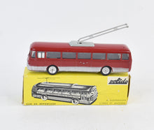 Solido 120 Car Chausson Trolley Bus Virtually Mint/Boxed