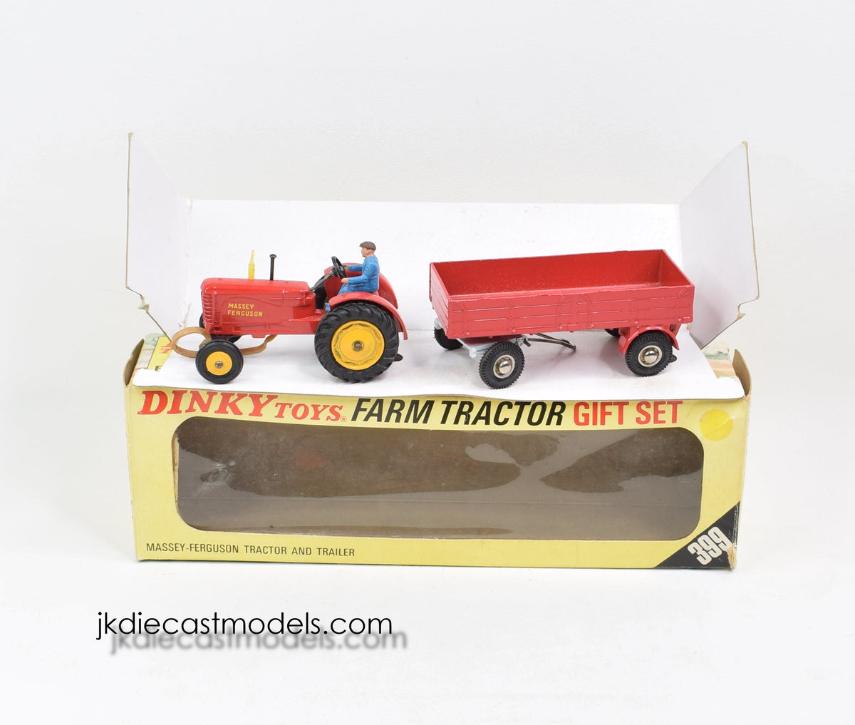 Dinky toys 399 Farm Tractor Gift set Virtually Mint/Boxed 'BGS Collection'