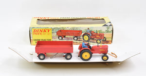 Dinky toys 399 Farm Tractor Gift set Virtually Mint/Boxed 'BGS Collection'