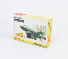 Dinky toy 101 Thunderbird 2 + 4 Virtually Mint/Nice box (Rivet base)