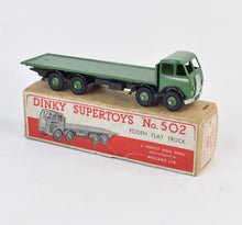 Dinky Toys 502 Foden Flat bed Virtually Mint/Nice box