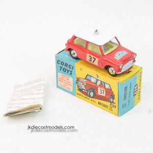 Corgi toys 317 Mini Cooper 'S' Monte Carlo '64 Virtually Mint/Boxed 'Ribble' Valley Collection