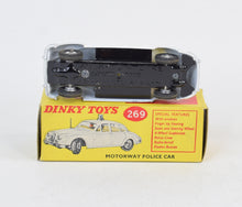 Dinky toys 269 Motorway Police Car Virtually Mint/Nice box