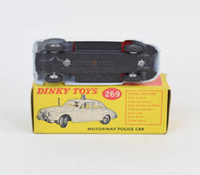 Dinky toys 269 Motorway Police Car Virtually Mint/Nice box (Red int)