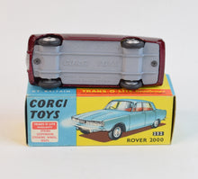 Corgi toys 252 Rover 2000 Virtually Mint/Nice box