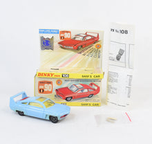Dinky toys 108 Sam's Car Virtually Mint/Nice box (Unley)