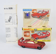 Dinky toys 108 Sam's Car Virtually Mint/Boxed (Unley)