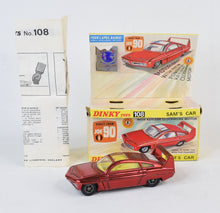 Dinky toys 108 Sam's Car Virtually Mint/Boxed (Unley)