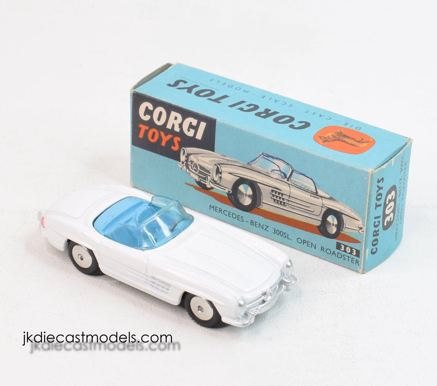 Corgi toys 303 Mercedes-Benz 300sl Roadster Virtually Mint/Boxed