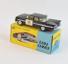 Corgi Toys 223 Chevrolet 'Police' Car Virtually Mint/Nice box