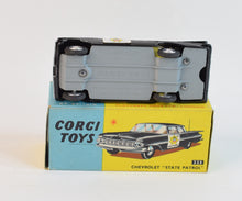 Corgi Toys 223 Chevrolet 'Police' Car Virtually Mint/Nice box