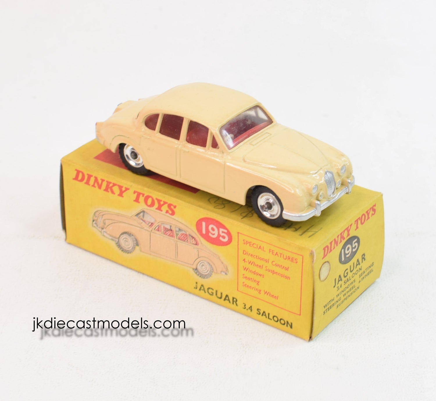 Dinky Toys 195 Jaguar 3.4 Virtually Mint/Boxed
