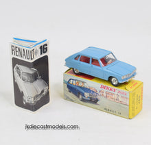 French Dinky 537 Renault 16 Virtually Mint/Boxed