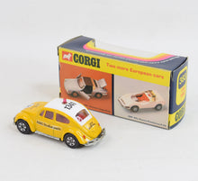 Corgi toys 373 VW 1200 Beetle ADAC Virtually Mint/Nice box