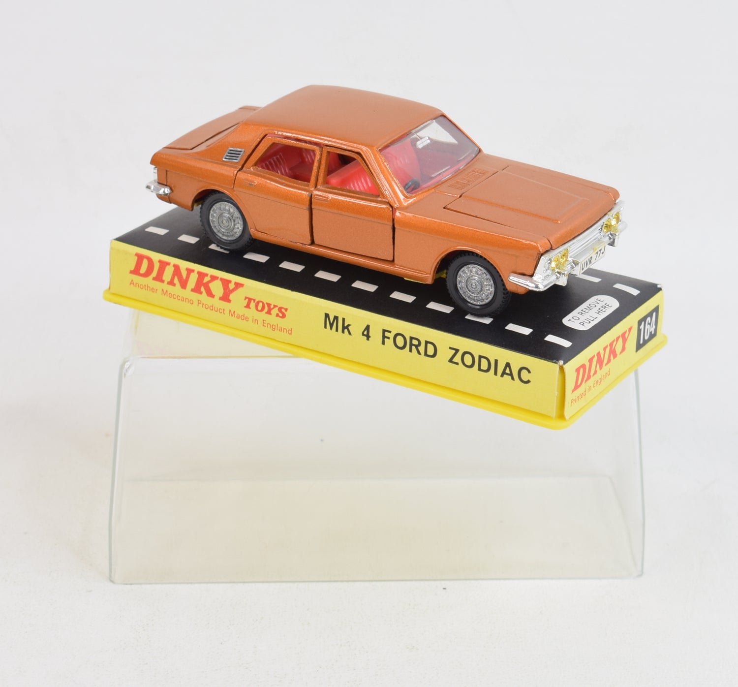 Dinky Toys 164 Mk 4 Ford Zodiac Virtually Mint/Nice box 