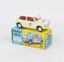 Corgi toys 227 Mini-Cooper Competition Virtually Mint/Nice box