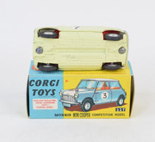 Corgi toys 227 Mini-Cooper Competition Virtually Mint/Nice box