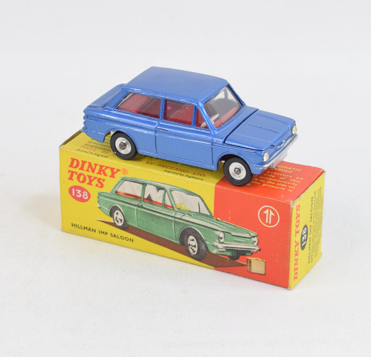 Dinky toys 138 Hillman Imp Virtually Mint/Nice box 