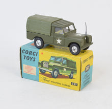 Corgi Toys 357 Land-Rover Weapons carrier Virtually Mint/Boxed