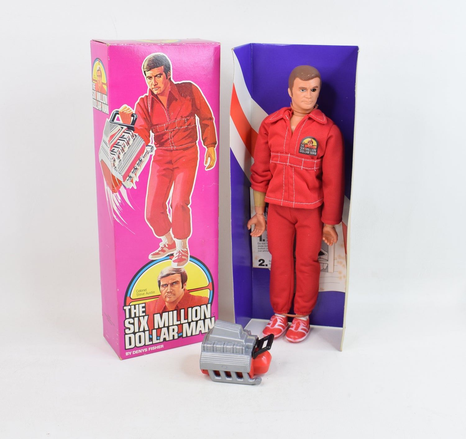 Denys Fisher - Six million dollar man - Mint/Lovely box
