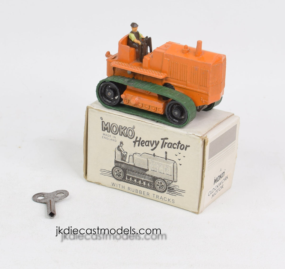 Moko Lesney clockwork version Heavy Tractor Very Near Mint/Boxed