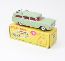 Dinky Toys 193 Nash Rambler  'South African' Virtually Mint/Boxed