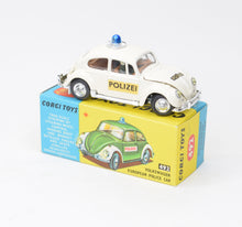 Corgi Toys 492 'Swiss Issue' European Police Car Very Near Mint/Boxed
