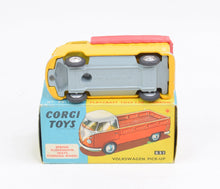 Corgi toys 431 VW Pick-up Virtually Mint/Boxed (Yellow interior)