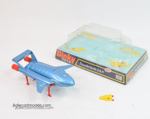 Dinky toy 106 Thunderbird 2 + 4 Virtually Mint/Lovely box 'Llanellen' Collection