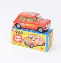 Corgi toys 349 'Pop Art' Mini Mint/Lovely box