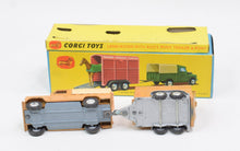 Corgi Toys Gift Set 2  Land-Rover with Rice's Trailer Virtually Mint/Nice box