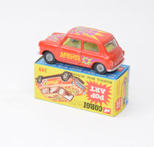 Corgi toys 349 'Pop Art' Mini Mint/Lovely box