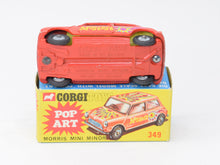 Corgi toys 349 'Pop Art' Mini Mint/Lovely box