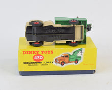 Dinky Toys 430 Commer Breakdown Virtually Mint/Nice box