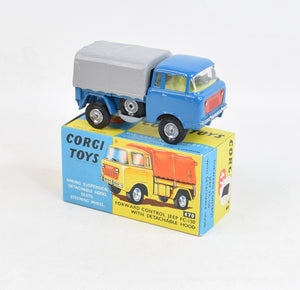 Corgi toys 470 Forward Control FC-150 with hood Virtually Mint/Boxed 'Blue & Yellow' Collection