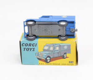 Corgi Toys 416 R.A.C Land-Rover Very Near Mint/Boxed