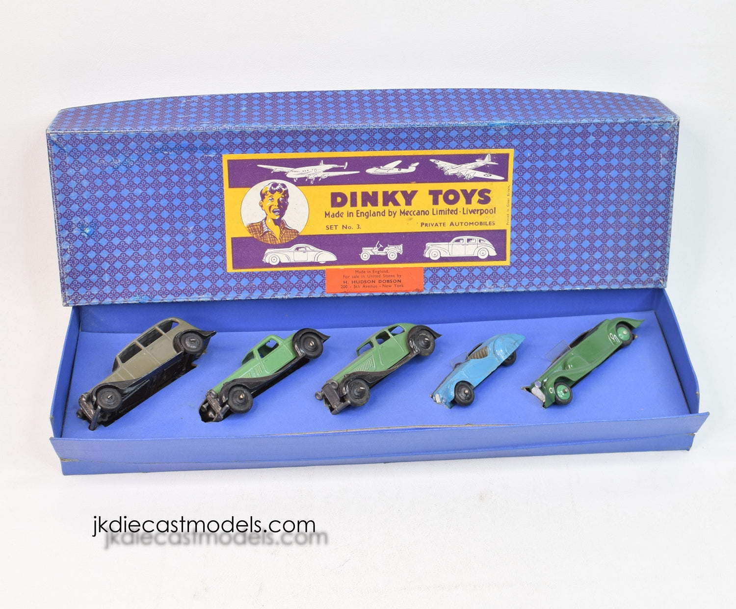 Dinky toys No.3 Private Automobiles Very Near Mint/Boxed