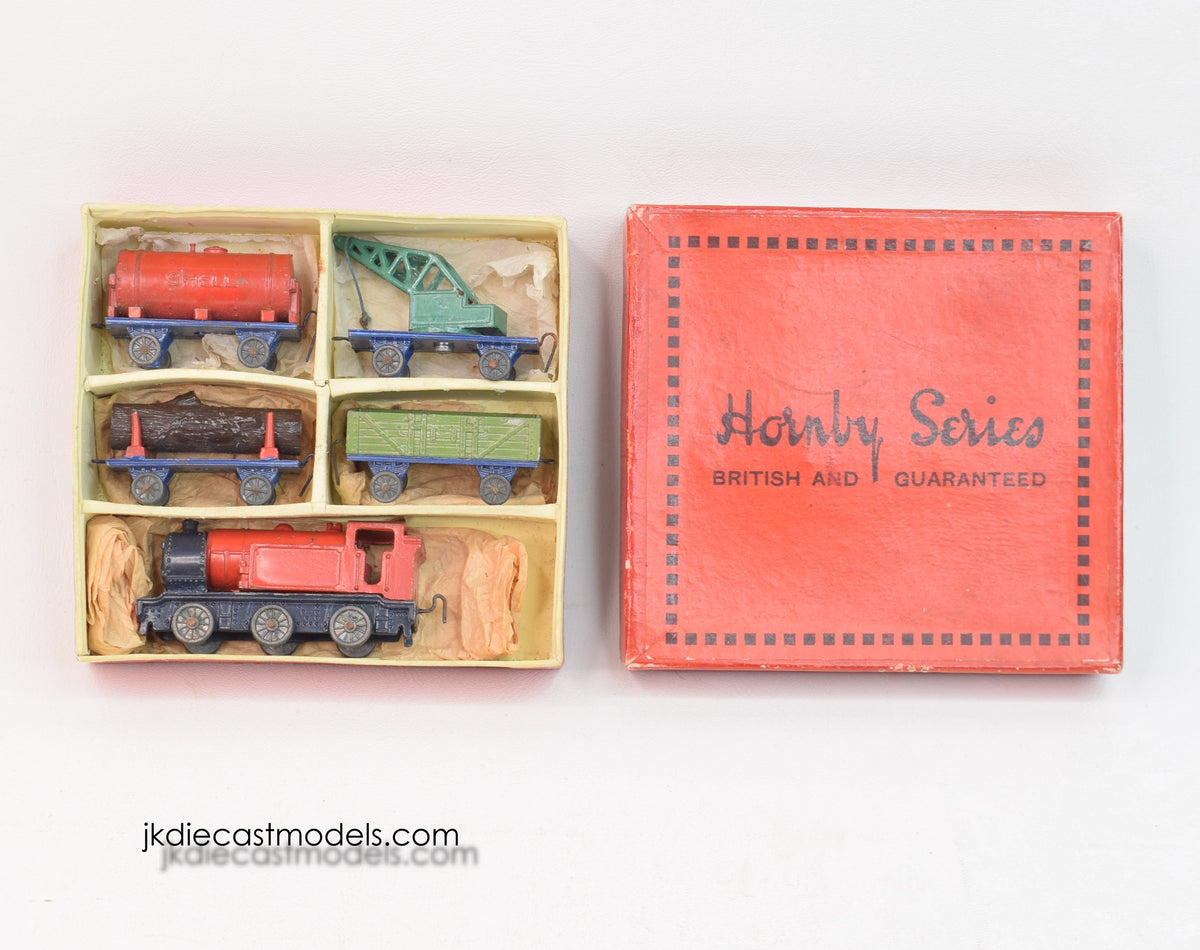 1932/34 Hornby Series No.21 Train set Virtually Mint/Boxed 'Sileby' Collection