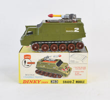 Dinky toys 353 SHADO 2 Mobile Virtually Mint/Nice box (Unley)