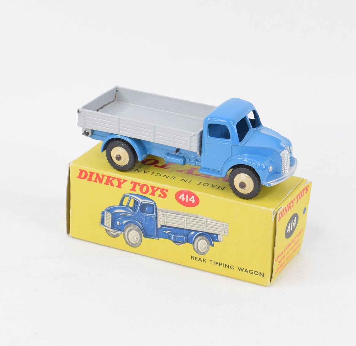 Dinky Toys 414 Rear Tipping  Wagon Virtually Mint/Nice box
